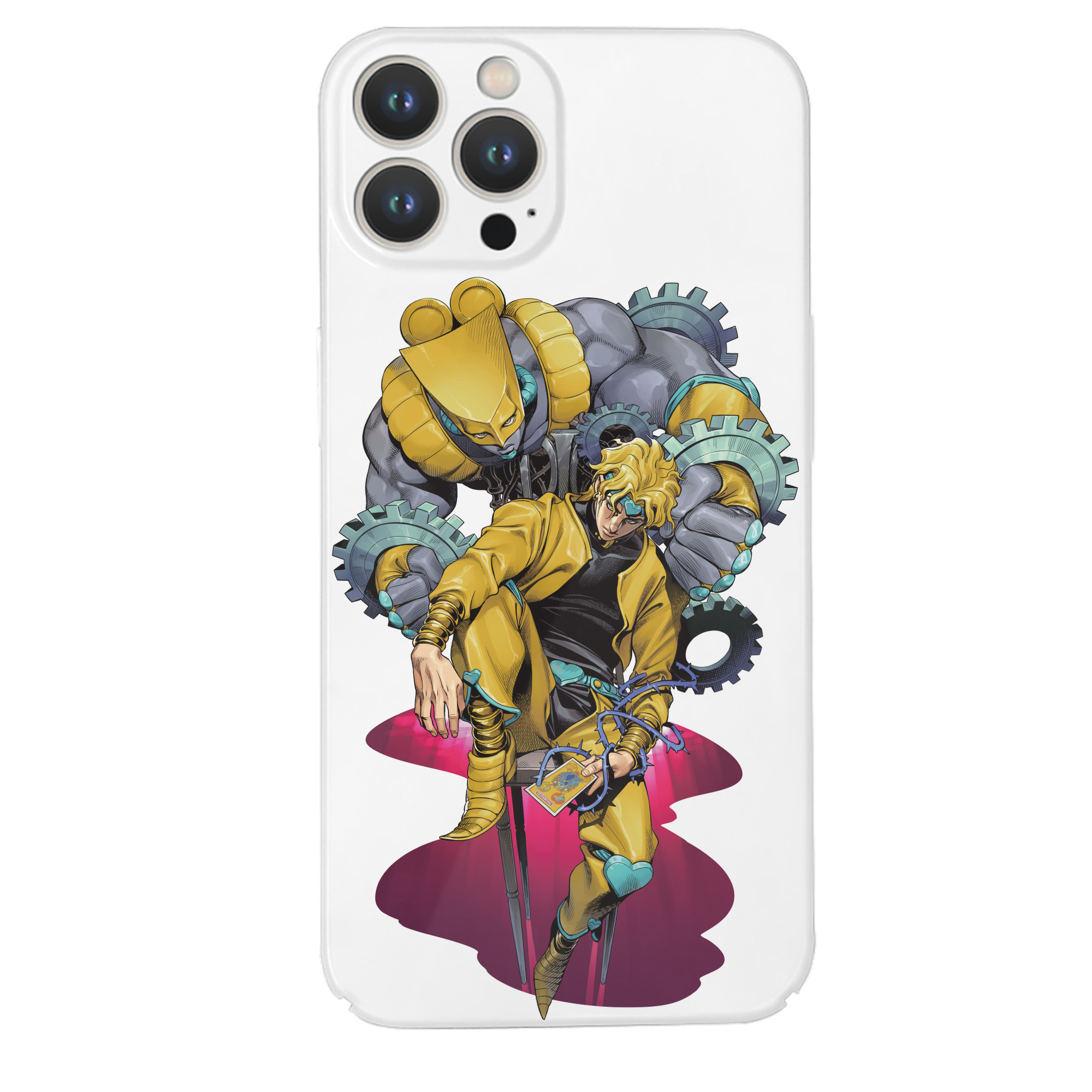 （画像用） ジョジョの奇妙な冒険 ディオ?ブランドー JoJo's Bizarre Adventure Dio Brando 【iPhone 14シリーズ対応】ハードケース